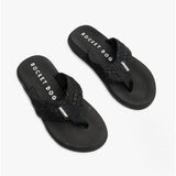 Rocket Dog SPOTLIGHT LIMA CROCHET Womens Flip Flops Black
