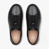 FitFlop RALLY Womens Leather Trainers All Black