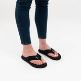 Rocket Dog SPOTLIGHT LIMA CROCHET Womens Flip Flops Black