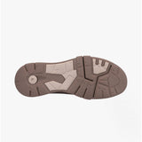 Hush Puppies FLETCHER Mens Leather Slip-On Shoes Brown