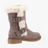 Hush Puppies MACIE Womens Suede Mid-Calf Boots Grey