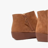 FitFlop SUMI Womens Suede Ankle Boots Light Tan