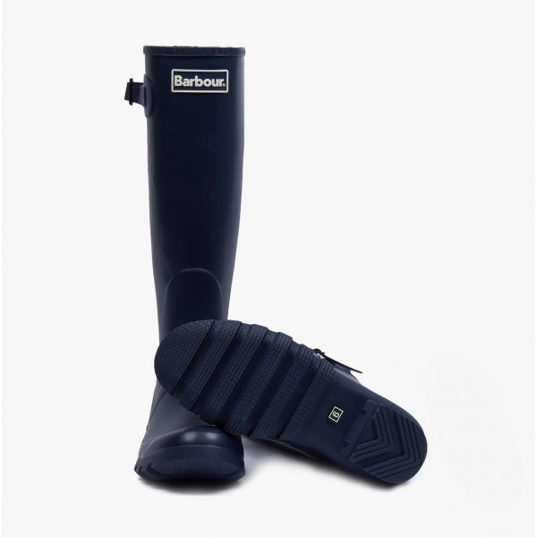 Barbour BEDE Womens Tall Wellington Boots Navy