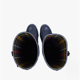 Barbour BEDE Womens Tall Wellington Boots Navy