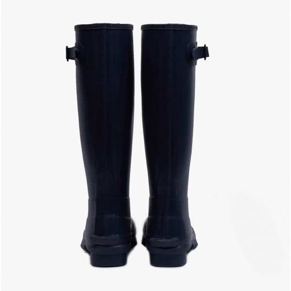 Barbour BEDE Womens Tall Wellington Boots Navy