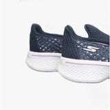 Skechers 81118/NVLV GO WALK 4 - KINDLE Girls Walking Trainers Navy/Lavender