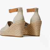 TOMS MARISOL Womens Fabric Wedge Sandals Natural