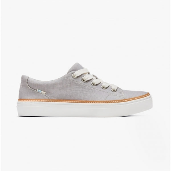TOMS ALEX Womens Cotton Casual Trainers Grey