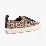 Superga 2750 RIPPED LEOPARD Womens Trainers Classic Leopard/Black
