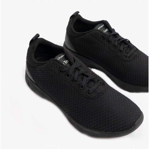 Hush Puppies GOOD Womens Recycled Trainers Black