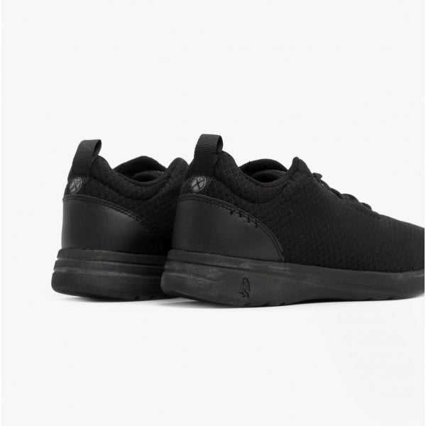 Hush Puppies GOOD Womens Recycled Trainers Black