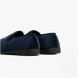 Zedzzz GAMER Boys Velour Full Slippers Navy Blue