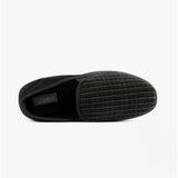 Zedzzz RICHARD Mens Full Slippers Black