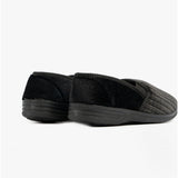 Zedzzz RICHARD Mens Full Slippers Black