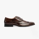 Goor GEORGE Mens Oxford Brogues Brown