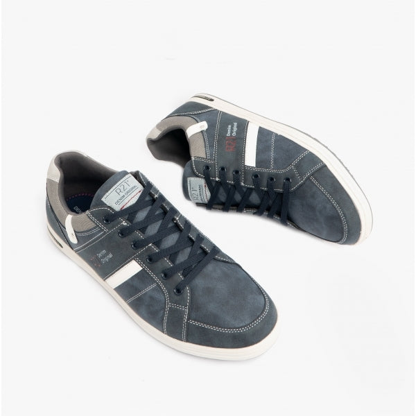 R21 Original GRAVITY Mens Casual Trainers Navy