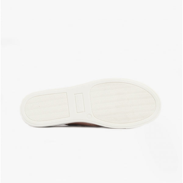 Hush Puppies TAMMY Womens Leather Brogue Trainers Light Pink