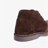 Roamers M420DBS Mens Desert Boots Dark Brown