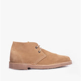 Roamers M400TS Mens Desert Boots Stone