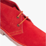 Roamers M467DS Unisex Desert Boots Red