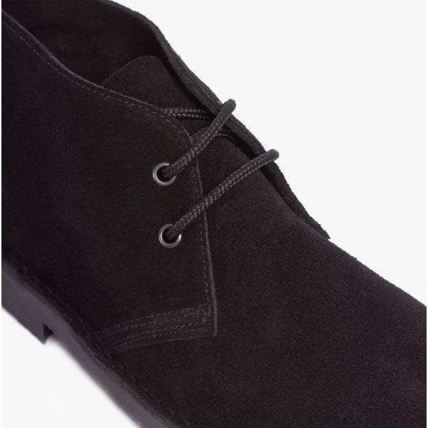 Roamers M467AS Unisex Desert Boots Black