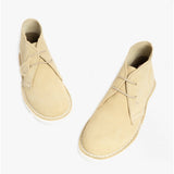 Popps PASTEL Womens Suede Casual Desert Boots Mellow Yellow