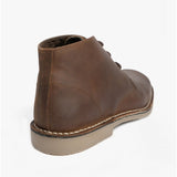 Roamers LEONARD Mens Desert Boots Brown