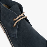 Roamers M400CS Mens Desert Boots Navy Blue