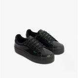 Kickers TOVNI STACK Girls Leather Shoes Black
