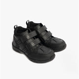 Hush Puppies JEZZA Boys Leather School Boots Black