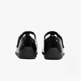 ELIZA SENIOR PATENT Girls Leather School Shoes Patent Black