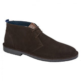 Roamers JACOB Mens Desert Boots Dark Brown