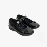 Hush Puppies CARRIE Girls Mary Jane School Shoes Black Patent