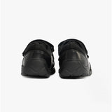 Hush Puppies ALEC Boys Leather School Shoes Black