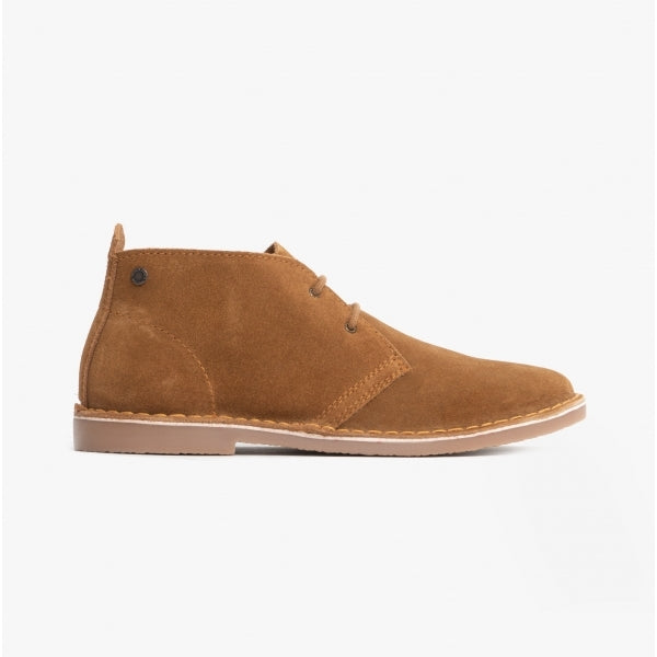Jack & Jones BRAVO Mens Desert Boots Cognac