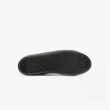 Kickers TOVNI STACK Teen Girls Leather Trainers Black