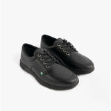 Kickers KELLAND LACE SHOE Unisex Leather Shoes Black