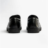 Hush Puppies POLLY SNR Girls Derby Shoes Black