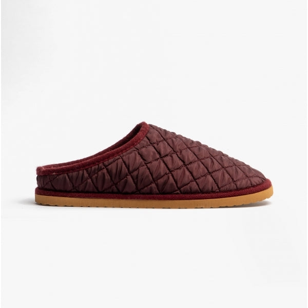 Padders THETIS Womens (2E Fit) Mule Slippers Bordo
