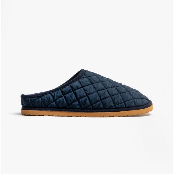 Padders THETIS Womens (2E Fit) Mule Slippers Navy
