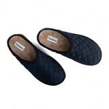 Padders THETIS Womens (2E Fit) Mule Slippers Navy