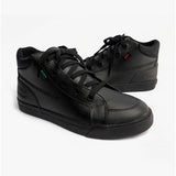 Kickers TOVNI HI PADDED Boys Leather Shoes Black