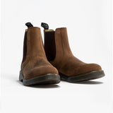Grafters BELGRAVIA Unisex Chelsea Boots Waxy Brown