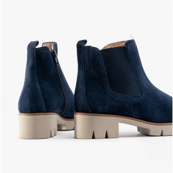 Gabor BODO Womens Chelsea Boots Navy