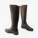 Hush Puppies VANESSA Womens Leather Boots Brown