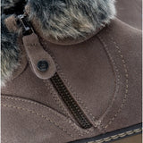 Hush Puppies PENNY Womens Suede Ankle Boots Grey