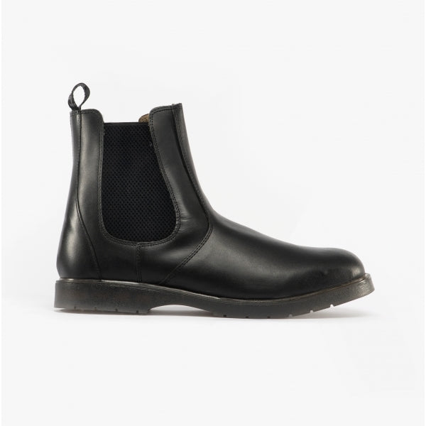 Grafters BELGRAVIA Unisex Chelsea Boots Black