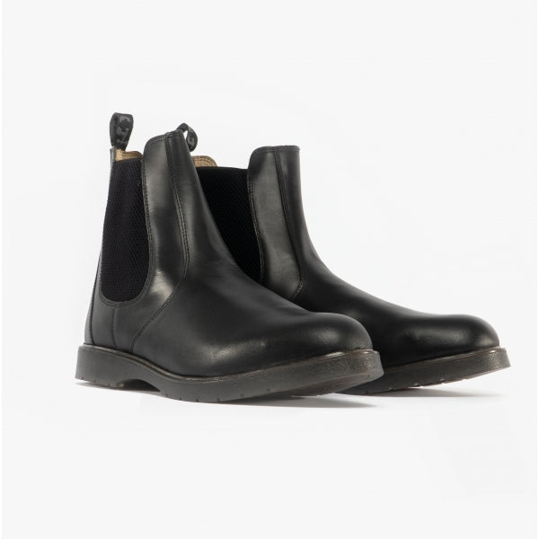 Grafters BELGRAVIA Unisex Chelsea Boots Black
