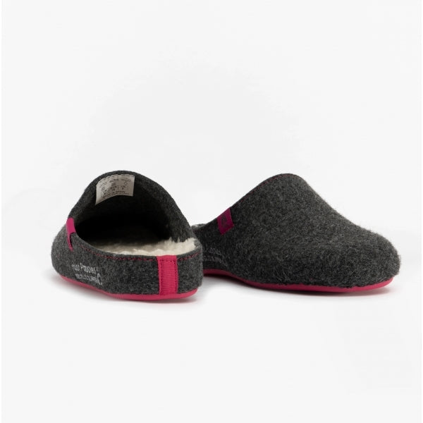 Hush Puppies THE GOOD SLIPPER Womens Slippers Charcoal