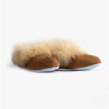 Shepherd ANNELIE Womens Sheepskin Full Slippers Chestnut